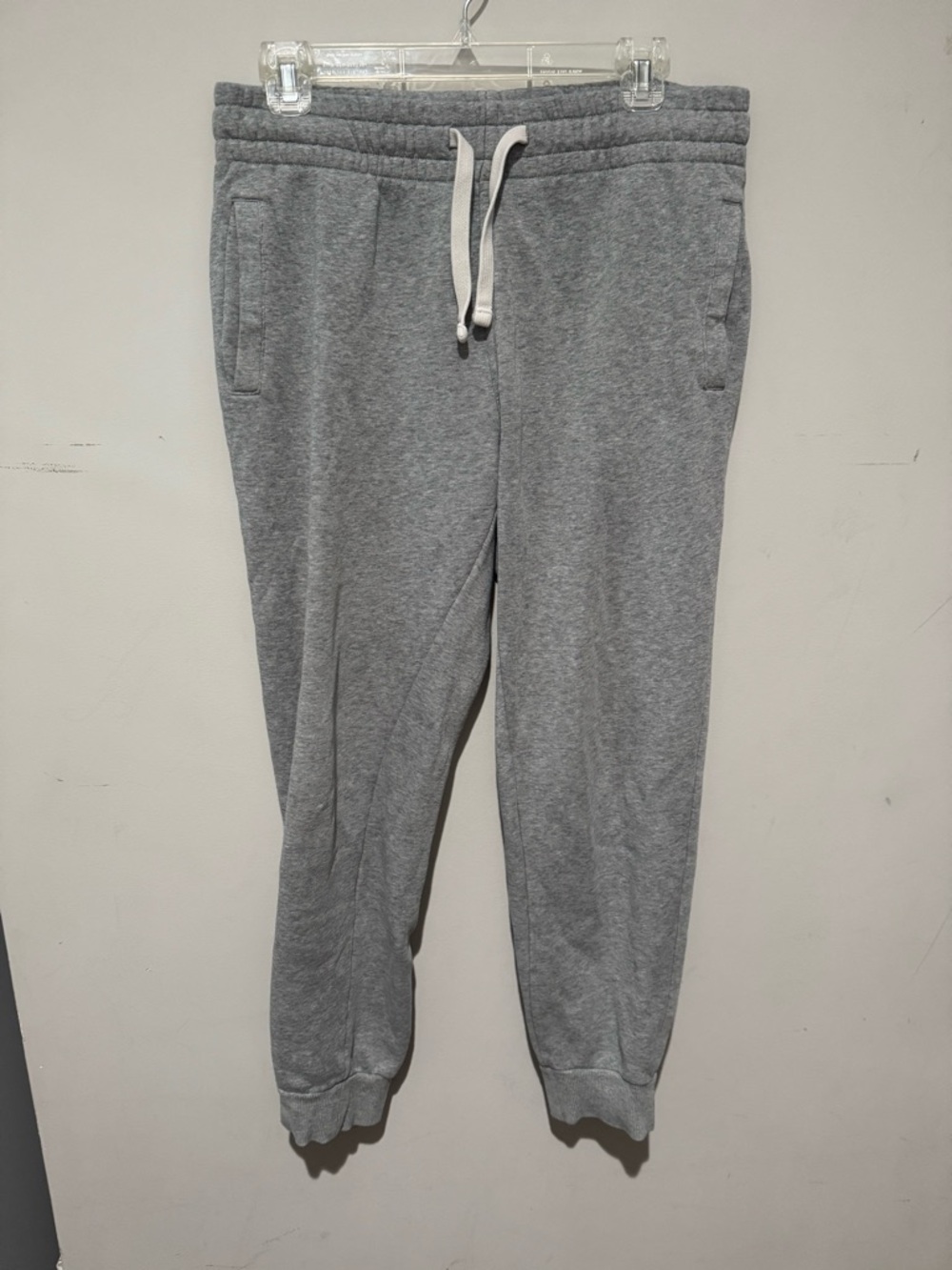 Divided Light Gray Men's Jogger Sweatpants with Drawstring
